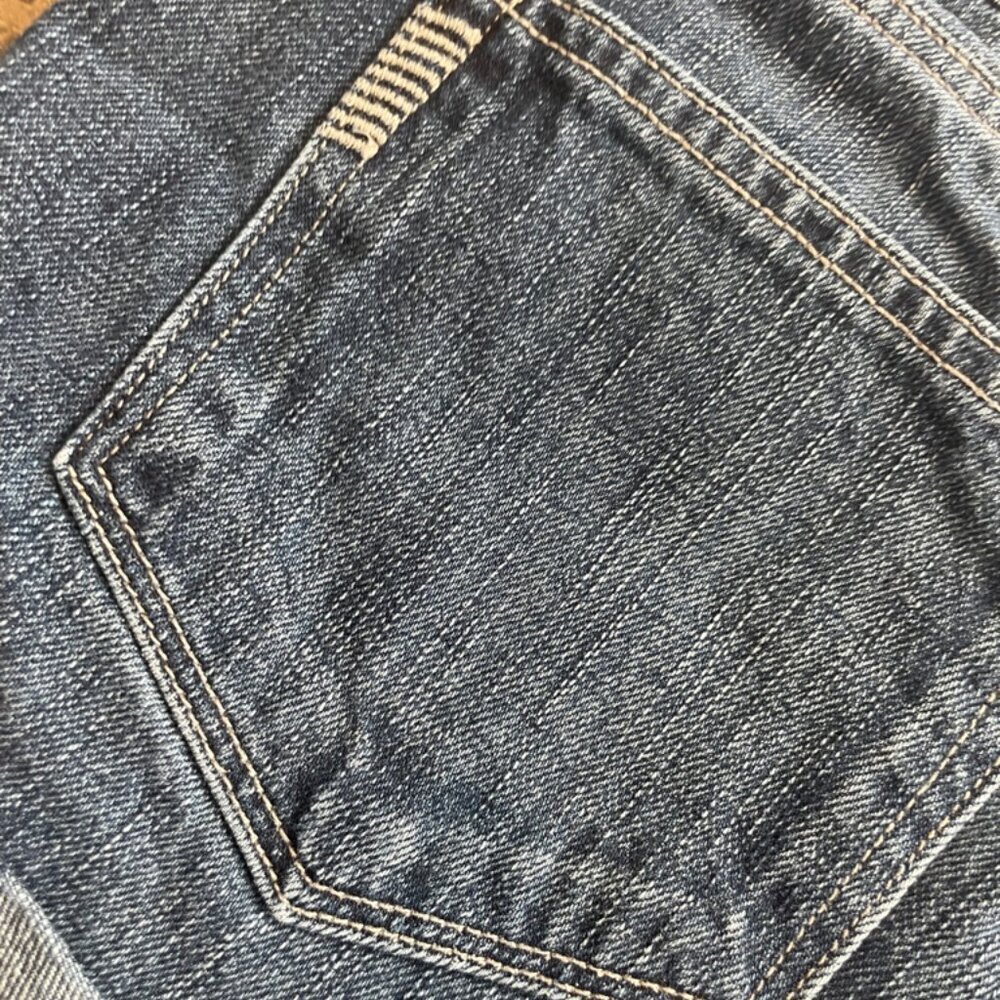 PAIGE JIMMY JIMMY SHORTS DENIM SZ 27 DISTRESSED CHIC BOHO ICONIC VERSATILE - Picture 12 of 13